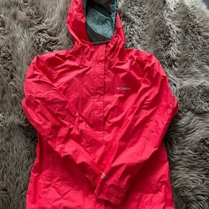 Red Columbia Shell Jacket